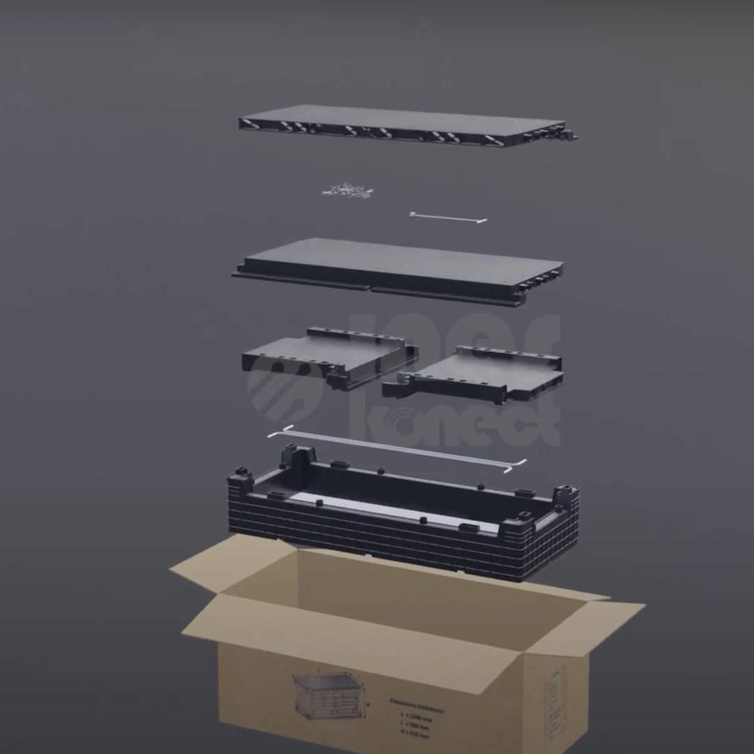 Animation 3D - câbles FTTH